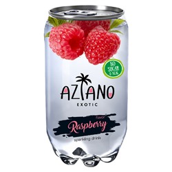 Газированный напиток Aziano со вкусом малины, 350 мл