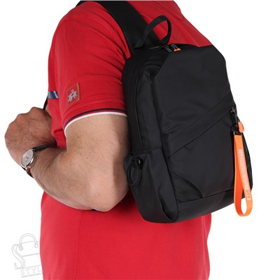 Рюкзак мужской текстильный 9527SM black S-Style