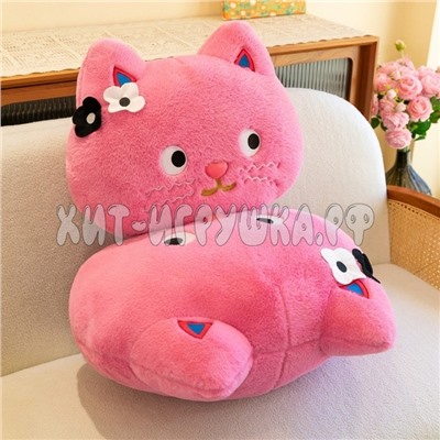 Подушка PINK CAT 38*32 см pod_pink38, pod_pink38