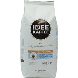 IDEE KAFFEE. Cafe Crema зерновой 1 кг. мягкая упаковка