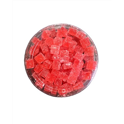 Конфеты кубиками в чашке (Клубника) 360гр