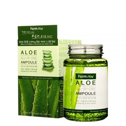 Сыворотка с экстрактом Алоэ FARMSTAY Aloe All-In-One Ampoule, 250ml