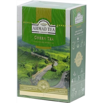 AHMAD. Green tea 100 гр. карт.пачка