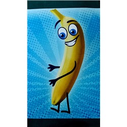Салфетка микрофибра 30/50 "Банан"