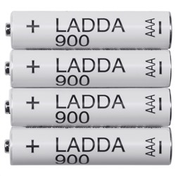 LADDA ЛАДДА, Аккумуляторная батарейка, HR03 AAA 1,2 В