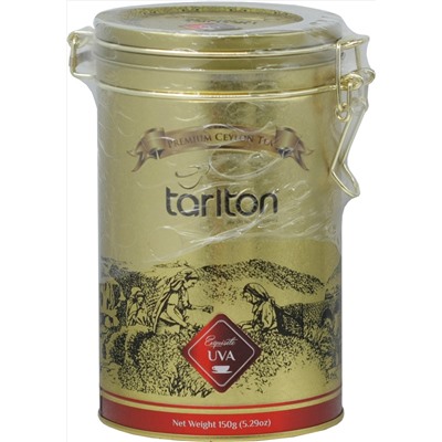 TARLTON. Premium Ceylon. Uva 150 гр. жест.банка