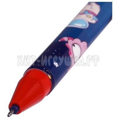 Ручка гелевая стираемая синяя, 0,5 мм "Space Heroes" в ассортименте MESHU MS_60997, MS_60997