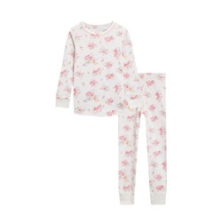 Пижама для девочки  Розовые цветочки