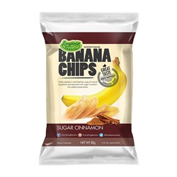 Банановые чипсы Everything Banana Sugar Cinnamon со сладкой корицей, 80 г