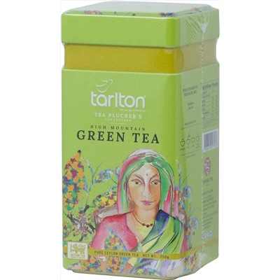 TARLTON. Высокогорный. Green Tea 250 гр. жест.банка