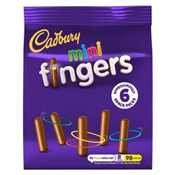 Печенье-палочки Cadbury Mini Fingers, 115,8 г