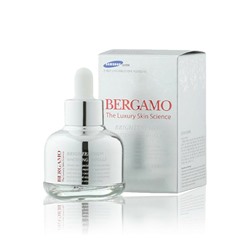 Bergamo Brightening EX Whitening Ampoule Осветлюящая ампульная сыворотка для сияния кожи лица, 30 мл.