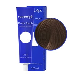 Concept Profy Touch 6.77 Профессиональный крем-краситель для волос, интенсивный коричневый, 100 мл