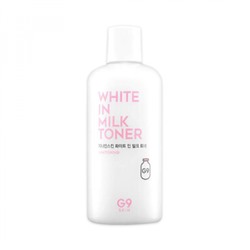 Отбеливающий тонер G9Skin White In Milk Toner, 300 мл.