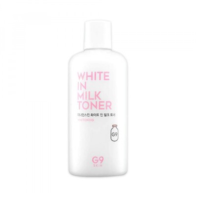 Отбеливающий тонер G9Skin White In Milk Toner, 300 мл.
