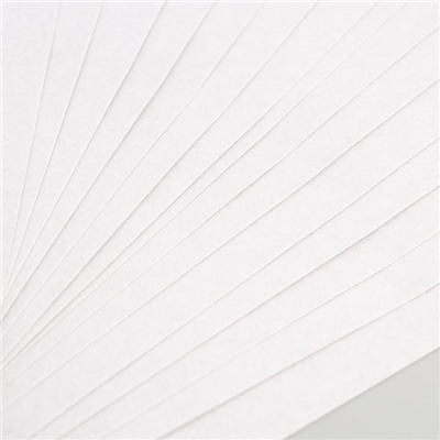 Картон белый, А4, 16 листов, немелованный, односторонний, в папке, 220, г/м², Смешарики