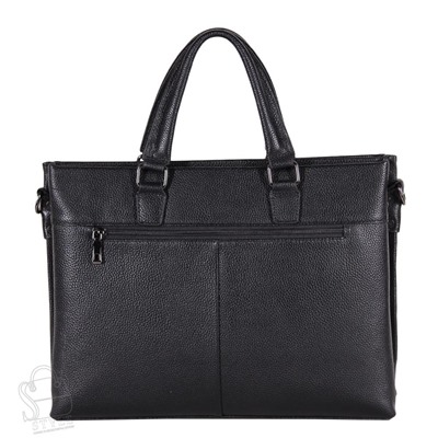 Портфель мужской кожаный 8815-4H black Heanbag