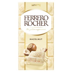 Белый шоколад Ferrero Rocher White, 90 г