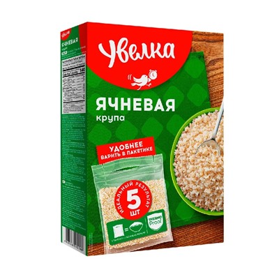 Ячневая крупа (варка в пакете) Увелка