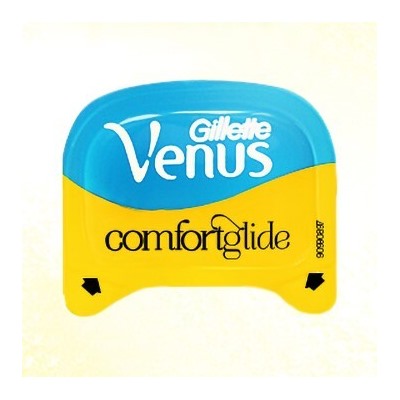 Кассеты для бритвы Джиллетт(ʤɪˈlet) VENUS-5 ComfortGlide with Olay (1 шт.) без розничной упаковки (Оригинал)