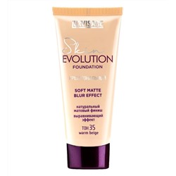 LuxVisage Skin Evolution Крем тональный Soft matte blur effect тон 35 Warm beige 35мл