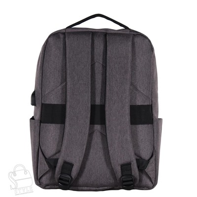 Рюкзак мужской текстильный 2028-1S gray S-Style