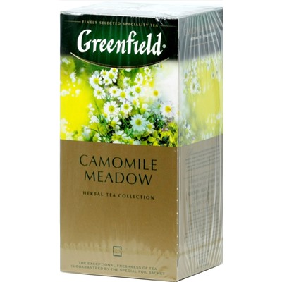 Greenfield. Camomile Meadow карт.пачка, 25 пак.