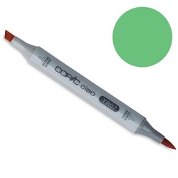Маркер художественный Copic Ciao G05, двусторонний: кисть/скошенный, спиртовая основа, изумрудно-зелёный, ЦЕНА ЗА 1 ШТУКУ