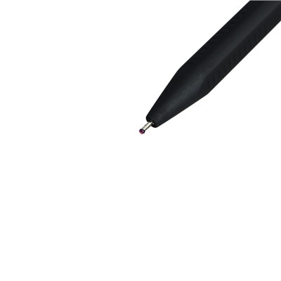 Ручка шариковая автоматическая Berlingo "Triangle Velvet" (NEW) трехгран. корпус син 0,7мм