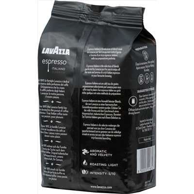 LAVAZZA. Espresso Classico (зерновой) 1 кг. мягкая упаковка