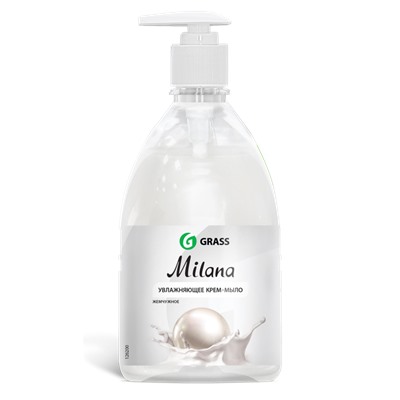 Крем-мыло жидкое увлажняющее "Milana жемчужное" (флакон 500 мл)