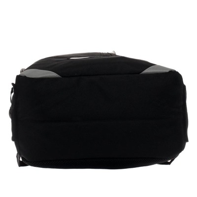 Рюкзак молодёжный Seventeen, 36 х 26 х 18 см, отделение для ноутбука, светодиодн панель, USB-порт, чёрный