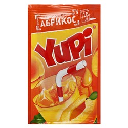 Растворимый напиток Yupi со вкусом абрикоса, 15 г