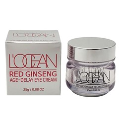 [L'OCEAN] Крем для кожи вокруг глаз КРАСНЫЙ ЖЕНЬШЕНЬ Red Ginseng Eye Cream, 25 мл