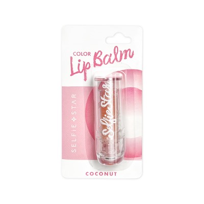 [SELFIE STAR] Бальзам-тинт для губ АРОМАТ КОКОСА Color Chancing Crystal Lip Balm Coconut, 3,4 гр