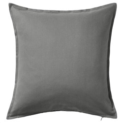 GURLI ГУРЛИ, Чехол на подушку, серый, 65x65 см