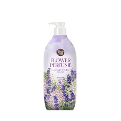 [SHOWER MATE] Гель для душа ЛАВАНДА Flower Perfume Body Wash Lavender, 900 мл