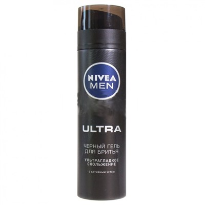 Гель для бритья NIVEA MEN Ultra Гладкое Скольжение (200мл) (81789)