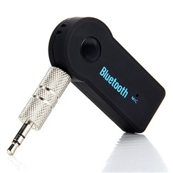 Беспроводной автомобильный приемник AUX Bluetooth Receiver + микрофон