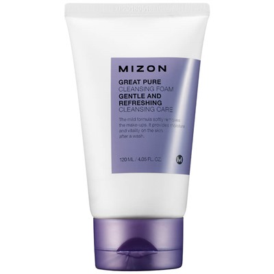 Освежающая пенка для очищения кожи MIZON Great Pure Cleansing Foam, 120мл