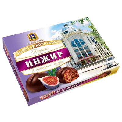 КФ МИР Инжир в шоколадной глазури 160г