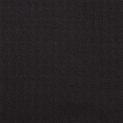 Набор Кухонныйполотенец Доляна, цвет чёрный 35х60см-2шт., 100% хл, вафля, 220 гр/м2