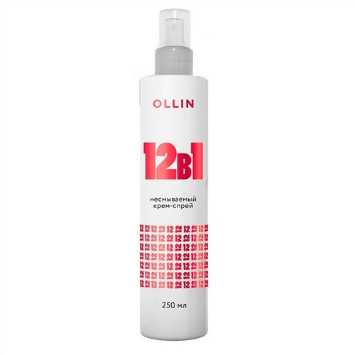 Ollin Крем-спрей для волос многофункциональный 12 в 1 несмываемый / Beauty Family, 250 мл