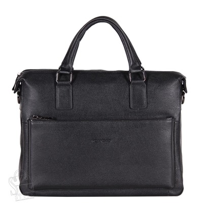 Портфель мужской кожаный 20-147-5H black Heanbag