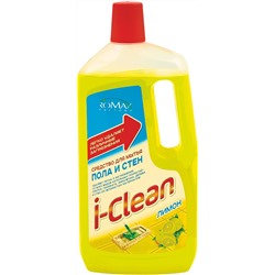 Фабрика Ромакс i-Clean Средство для мытья пола и стен Лимон 1000мл