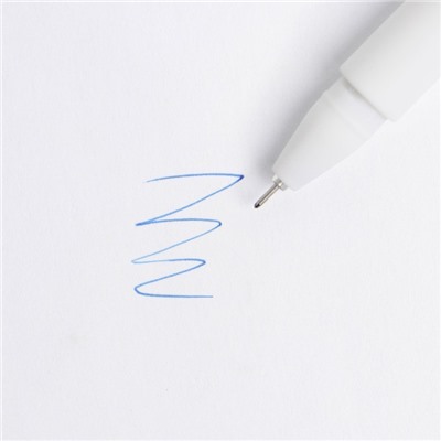 Ручка шариковая синяя паста 0.38 мм «100% мужик» пластик матовая, в подарочной коробке