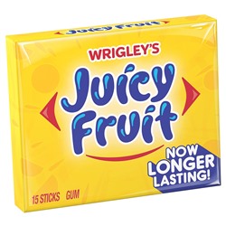 Жевательная резинка Wrigley's Juicy Fruit (15 пластинок)