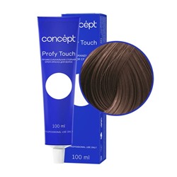 Concept Profy Touch 6.7 Профессиональный крем-краситель для волос, шоколад, 100 мл