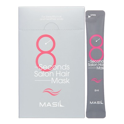 [MASIL] Маска для быстрого восстановления волос Masil 8 Seconds Salon Hair Mask, 8 мл х 20 шт.