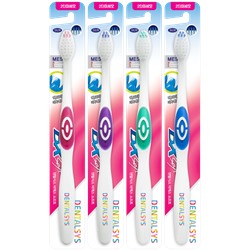 [DENTALSYS] Зубная щетка мягкая КЛАССИК для чувствительных зубов BX Wave Classic, цвет в ассортименте